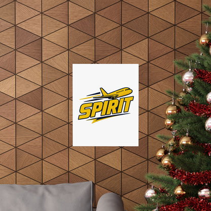 spirit-airlines-logo-mashup Poster