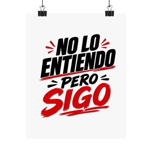 no-lo-entiendo Poster