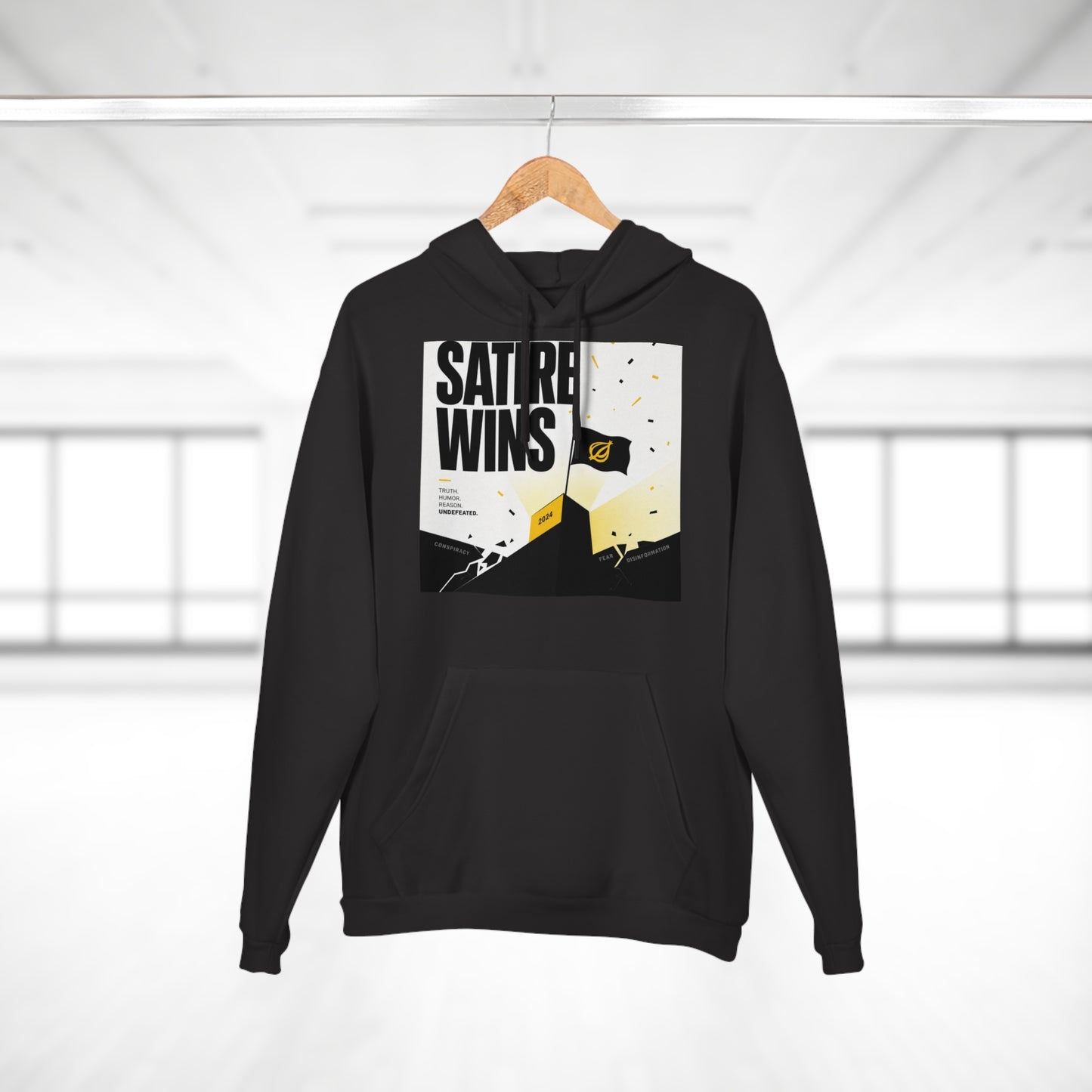 ironic-justice Hoodie