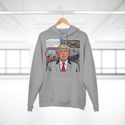 The 'Hidden Damage' Irony Hoodie