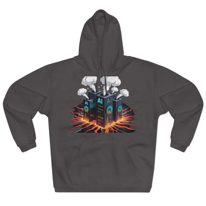 AI's Hunger Solved by Earth's Belly Hoodie