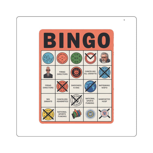 NSF Crisis Bingo Sticker