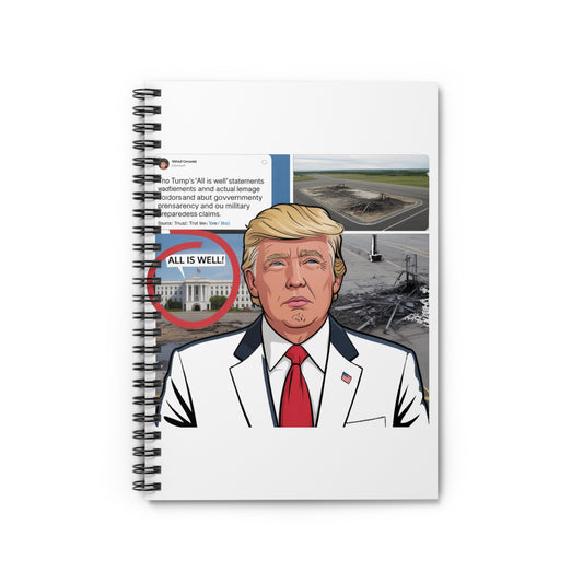 The 'Hidden Damage' Irony Notebook