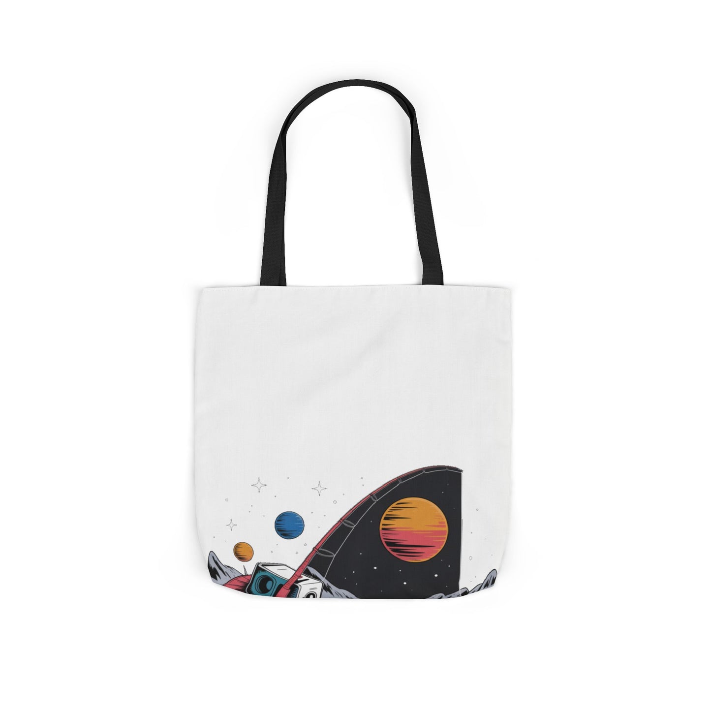 Just Checking on That Space Fish Tote