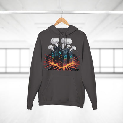 AI's Hunger Solved by Earth's Belly Hoodie