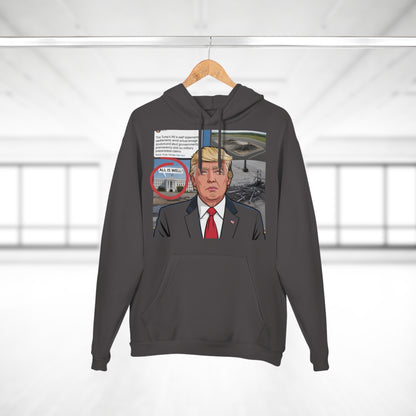 The 'Hidden Damage' Irony Hoodie
