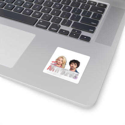 Celebrity Clout Chasing Sticker