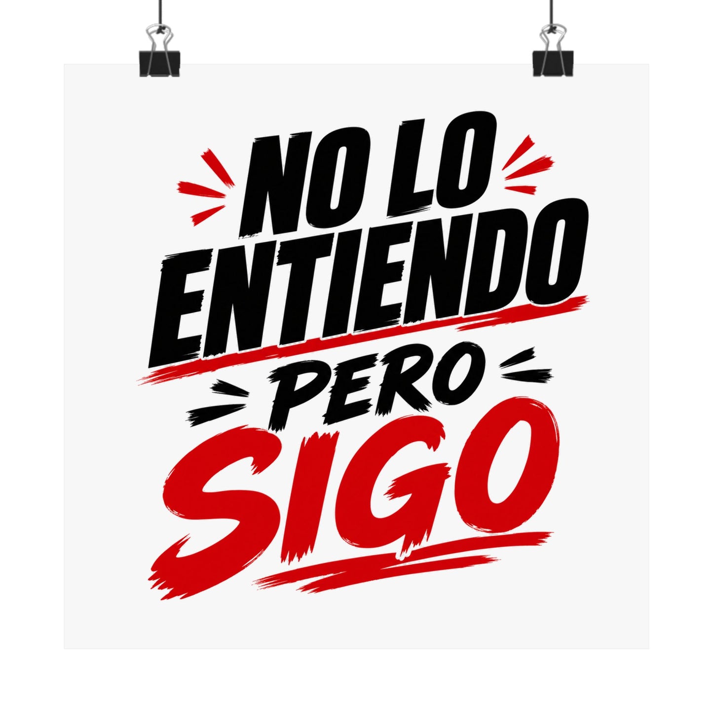 no-lo-entiendo Poster
